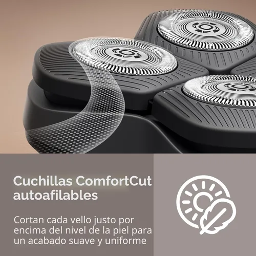 Miniatura 4 de Philips Norelco Head Shaver Pro 5000 Series - Afeitadora de cabeza para hombres y mujeres, cabezal flexible de 360° y cuchillas ComfortCut para un