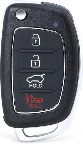 Keymall Reemplazo de llavero remoto de entrada sin llave para Hyundai Sonata 2014 2015 2016 2017 433MHz 4 botones (FCC ID:TQ8-RKE-4F16 PN: