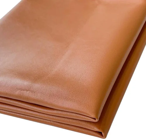 Miniatura 20 de Tela de piel sintética de 1 yarda, 54 x 36 pulgadas, material suave de color sólido, 0.035 in de grosor, perfecto para fundas de tapicería, bolsos