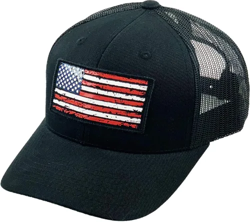 Miniatura 106 de KBETHOS Tactical Operator Collection USA Fishing Mesh Ballcap Flag Patch America Outdoors Trucker Baseball Cap