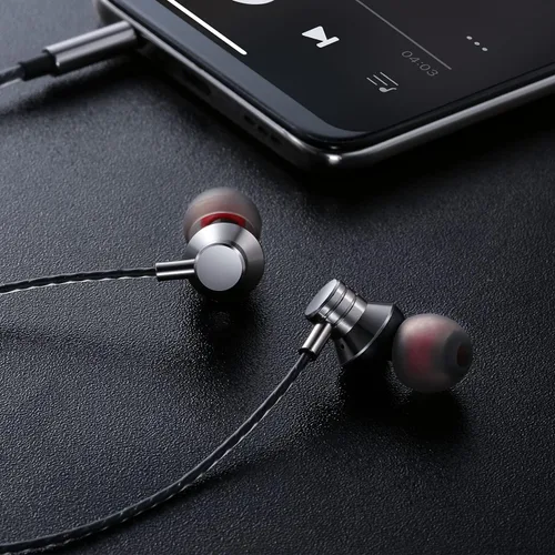 Miniatura 4 de Empsun Auriculares con cable con micrófono, auriculares estéreo con graves, auriculares intrauditivos con aislamiento de ruido compatibles con todos