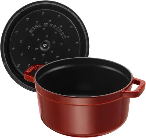 Miniatura 2 de STAUB 40509-357-0 Olla Cocotte redonda 24cm granada roja Granadina