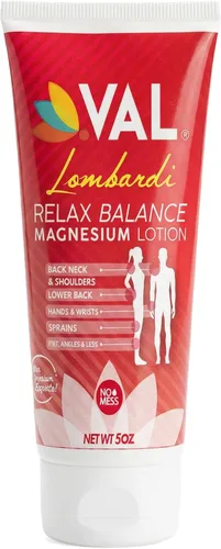 Miniatura 10 de VAL Lombardi Relax Balance - Bola rodante de magnesio Zechstein Magnesio + extractos de hierbas Alivio articular y muscular para cuello