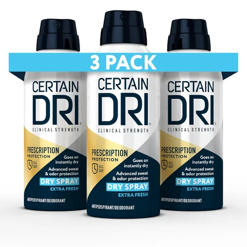 Miniatura 7 de Certain Dri Prescription-Strength - Spray antitranspirante clínico en seco – 72 horas de protección contra el sudor y el olor para sudoración