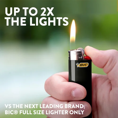 Miniatura 5 de BIC Maxi encendedor de bolsillo, edición especial, colección Bob Marley, varios diseños únicos de encendedores, paquete de 8 encendedores