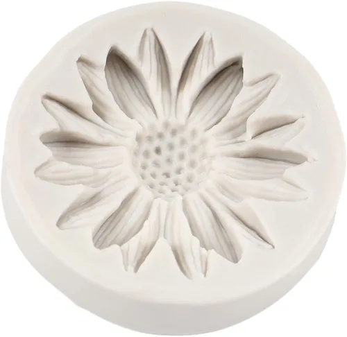 Miniatura 6 de Moldes de silicona de girasol, molde de fondant de flores de crisantemo para decoración de pasteles, decoración de cupcakes, caramelo de chocolate