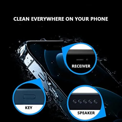 Miniatura 3 de Kit de limpieza para teléfono celular, cinta limpiadora para altavoz y receptor, adhesivos de limpieza para eliminar el polvo compatible