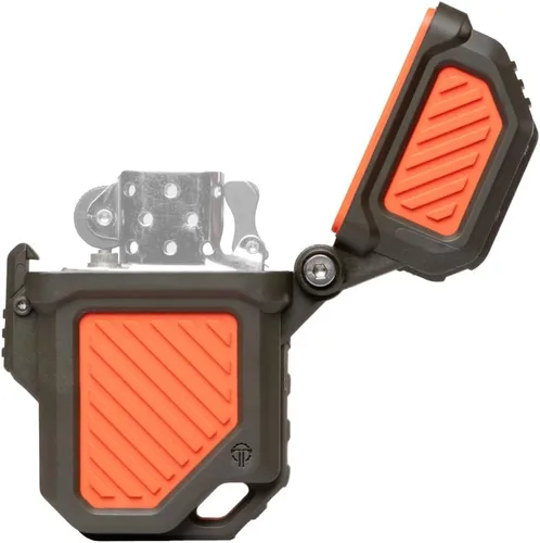 Miniatura 12 de Thyrm PyroVault 2.0 - Armadura de encendedor compatible con insertos Zippo, para protección, menos evaporación y retención, fabricado en los Estados