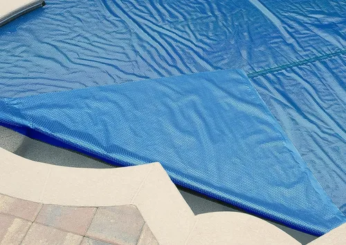Miniatura 7 de SunHeater Manta Solar para Piscina - Cubierta Térmica Rectangular de Servicio Pesado con Burbujas - Calentador Solar de Piscina de Transferencia