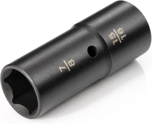 TEKTON 1/2 pulgada Drive 7/8 x 15/16 pulgadas de profundidad pared delgada impacto Flip Socket | SIF20909