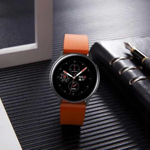 Miniatura 5 de BINLUN Correas de reloj de silicona de liberación rápida de caucho fluorado, correas de reloj de 0.748 in, 0.787 in, 0.827 in, 0.866 in y 0.945 in