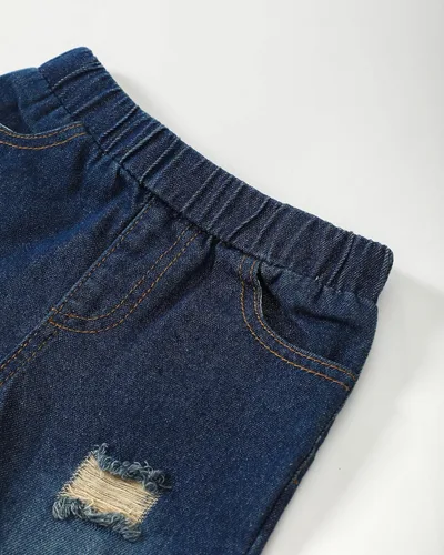 Miniatura 90 de Renotemy Ropa de bebé para niño, trajes de mezclilla, sudadera con capucha para bebés, pantalones de mezclilla, ropa para niños pequeños