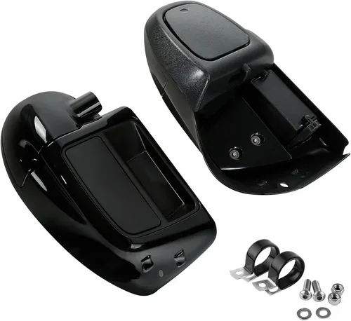 Miniatura 2 de HR3 Bajadores de carenado refrigerados por aire de color negro vivo a juego compatibles con Road Glide FLTRX 2015-2023, FLTRXS/Street Glide FLHX