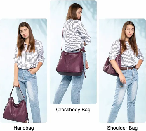 Miniatura 2 de Bolsos de mano para mujer diseño grande bolso tipo hobo de piel sintética