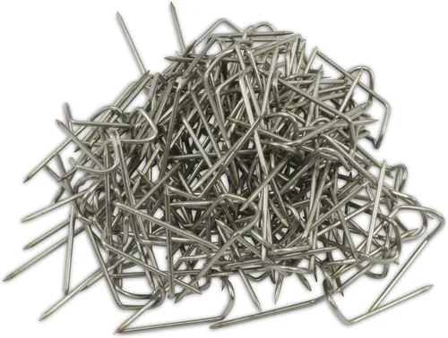 500 pines en U de acero inoxidable: joyería exhibe artesanía collar colgante herramienta de cuentas (105)