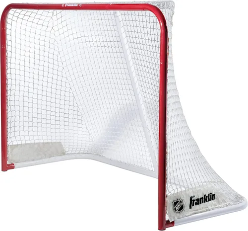 Franklin Sports NHL Street Hockey Goals - Outdoor Steel Street + Roller Hockey Nets - 72" x 48"