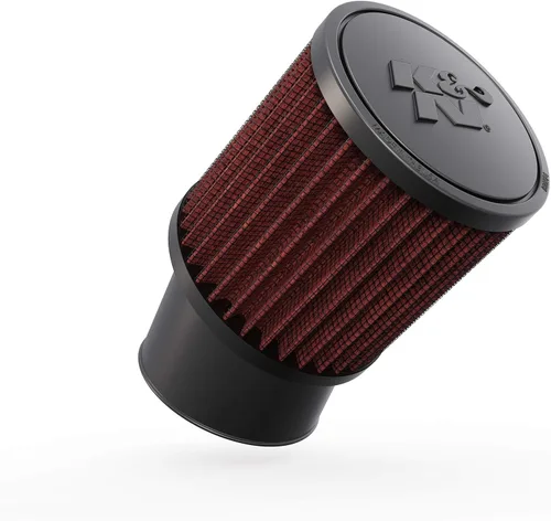Miniatura 14 de K&N Filtro de Aire Universal con Abrazadera Original de Alto Flujo de por Vida: Alto Rendimiento, Premium, Lavable: Diámetro de Brida: 2.4375
