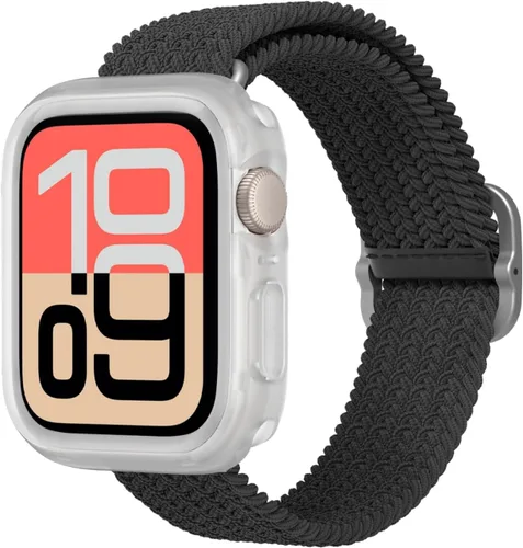 Miniatura 19 de RHINOSHIELD Funda protectora delgada compatible con Apple Watch SE 3, SE 2, SE/Series 6, 5, 4 (1.575 pulgadas), funda protectora delgada, ligera