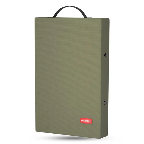 Miniatura 11 de WORKPRO Almohadilla para arrodillarse de 17" con cubierta removible, acolchado de almohadilla suave para la rodilla, almohadilla grande de espuma