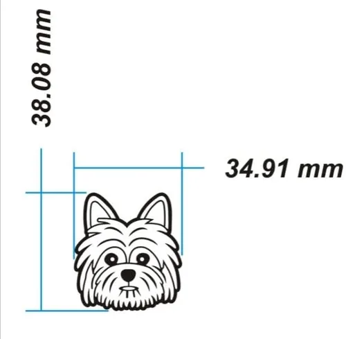 Miniatura 2 de Damorr Dog Croc Charms German Shepherd Yorkshire Yorkie Compatible with Croc Clogs (2 pack)