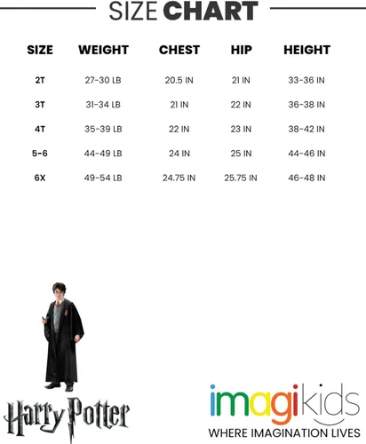 Miniatura 7 de Harry Potter Conjunto de pijama de 3 piezas camisa y pantalones de camisón