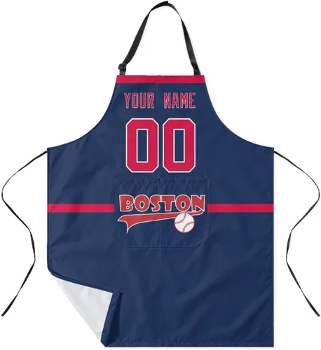 Miniatura 20 de ANTKING Custom Apron with Pocket Custom Any Name and Any Number Gifts for Dad Men Fans