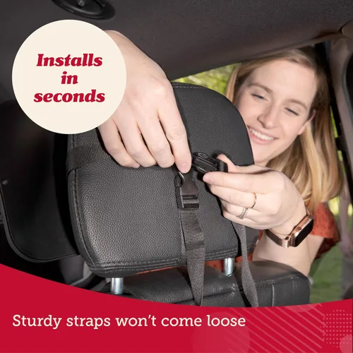 Miniatura 5 de Espejo para asiento trasero de bebé, Negro