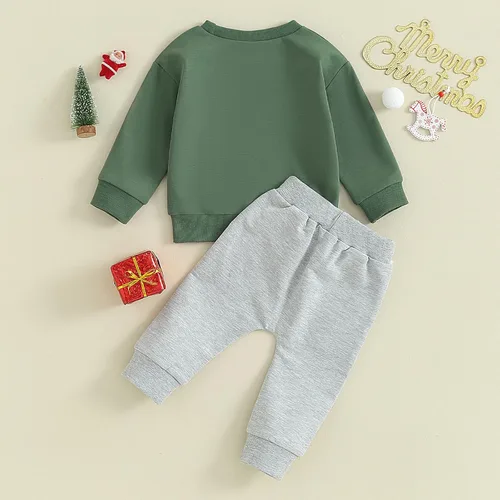 Miniatura 10 de Ropa de Halloween para bebé, sudadera de manga larga con diseño de calabaza, conjunto de pantalones de fiesta de Halloween para otoño e invierno