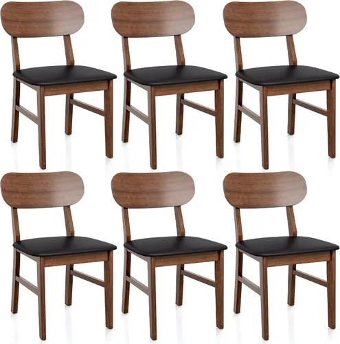 Miniatura 12 de FansaFurn Mesa de comedor rectangular de granja para 2-4 personas, mesa de cocina pequeña de madera maciza, mesa de comedor moderna para comedor