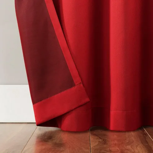 Miniatura 90 de Sun Zero Barrow - Panel de cortina para puerta con bolsillo para barra, de eficiencia energética, 54" x 72", color moca Marrón Mocha