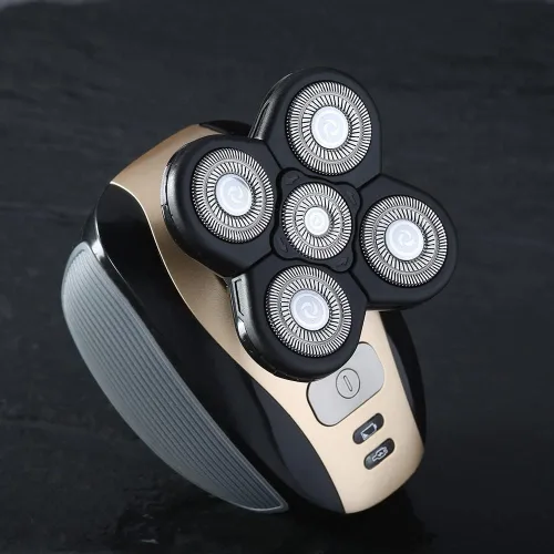 Miniatura 5 de Eelectric - 3 cabezales de repuesto universales para afeitadora de 5 cuchillas para marcas de afeitadora convencionales, cuchillas de repuesto