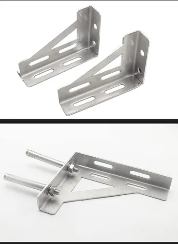 Miniatura 4 de Primst Soporte en L resistente, soporte de montaje en pared de acero inoxidable para montaje en techo, abrazadera de soporte triangular