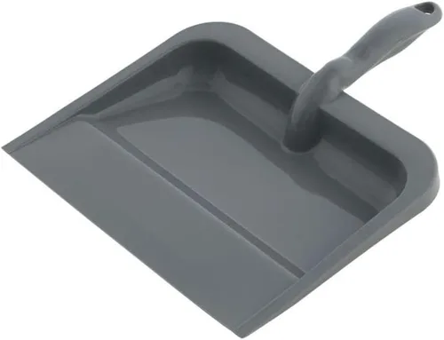 Miniatura 11 de Superio Recogedor de plástico resistente con mango de agarre cómodo, color beige, duradero, ligero, multisuperficie, fácil de barrer, 10 pulgadas