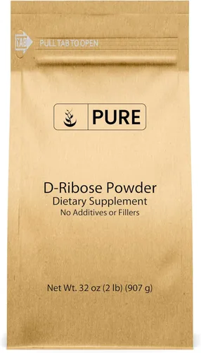 Miniatura 6 de Pure Original Ingredients D-Ribosa (1 libra) Suplemento nutricional, sin OMG, sin gluten, sin sabor