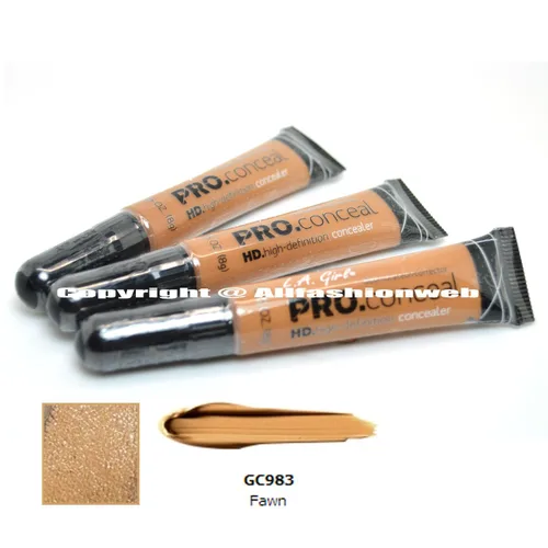 Miniatura 2 de L.A. Girl Pro Concealer x GC983 Fawn HD Alta Definición Líquida, Surtido, 0.75 Onzas, (Paquete de 3)