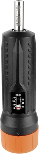 Miniatura 9 de VEVOR Juego de llaves de destornillador de torque de 1/4" Rango de ajuste de torque de 10-70 in-lbs Destornillador de torque con incrementos