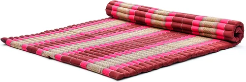 Miniatura 71 de Leewadee - Colchón plegable - Futón japonés enrollable -Alfombra de tatami triple pliegue - Cama de piso para invitados - Colchón de camping