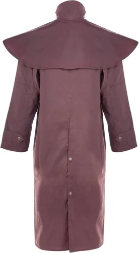 Miniatura 7 de New Outback Brown Western oilskin impermeable Australiano plumero Escudo