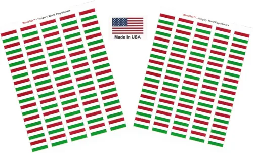 Miniatura 166 de 100 calcomanías de la bandera de Alaska; 1.5" x 1" hechas en Estados Unidos, calcomanías autoadhesivas de la bandera del estado para álbumes