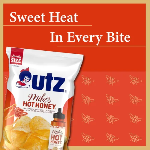 Miniatura 8 de Utz® Mike's Hot Honey - Papas fritas con sabor a miel; 2.625 onzas, 14