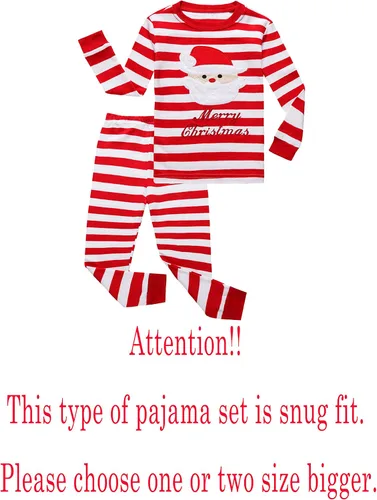 Miniatura 2 de Family Feeling - Conjunto de pijama de manga larga, diseño 100% de algodón, para niños pequeños