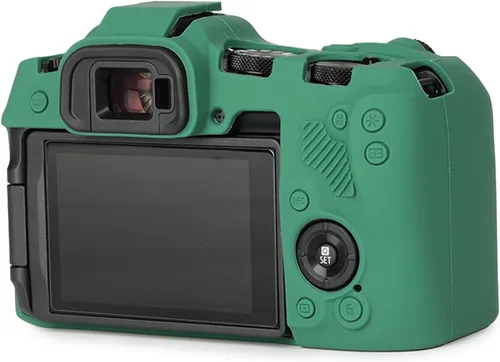 Miniatura 2 de Rieibi Funda protectora de silicona suave para cámara Canon EOS R8 EOSR8, funda ligera para cámara EOS R8 - Verde