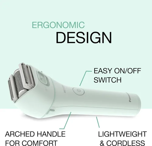 Miniatura 5 de Panasonic Afeitadora eléctrica para bikini, maquinilla de afeitar impermeable para mujeres, maquinillas de afeitar eléctricas inalámbricas de cuerpo