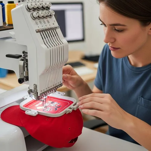 Miniatura 3 de Norme 200 piezas de 4 x 8 pulgadas de respaldo estabilizador de bordado para gorras y sombreros, máquina de corte de 3 onzas, hojas precortadas