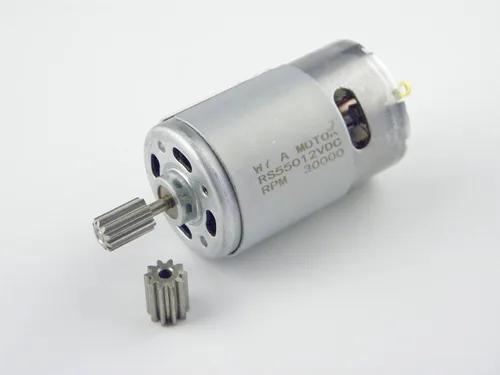 Miniatura 3 de CHANCS Motor de engranaje magnético 550 12V DC 40000RPM caja de cambios accesorios para control remoto coche niños RC coche 2-1 pieza