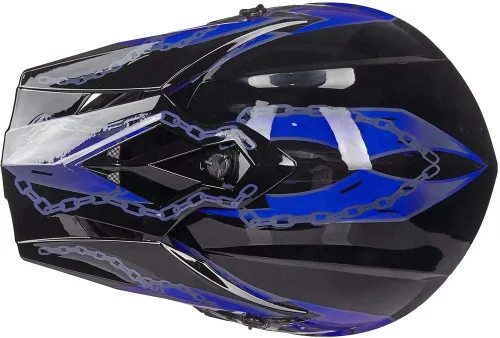 Miniatura 4 de ILM Casco de cara completa para motocicleta, motocross y cuatrimoto para niños y jóvenes, aprobado por el Departamento de Transporte de Estados