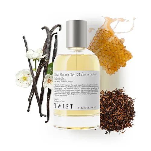 Miniatura 99 de Twist - Addicted No. 3 - Eau De Parfum inspirado en Y. Black Opium, Perfume de larga duración para mujer, Ámbar y Vainilla, Vegano, Ingredientes