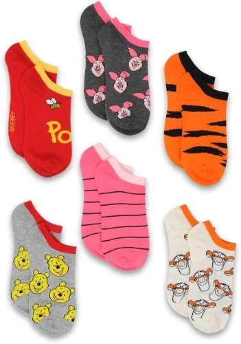 Miniatura 3 de Winnie the Pooh - Calcetines para mujer 6 unidades para niñosniñosniñosniñosadolescentesadultos