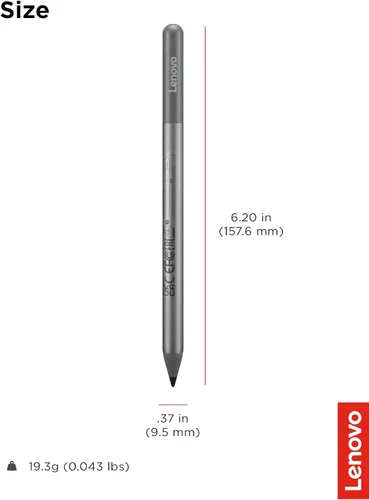 Miniatura 6 de Lenovo USI Pen 2 Magnetic for Chromebooks, Precision Tilt Feature Stylus Pencil, AAAA Battery, USI 2.0 Compatibility, Perfect for Students