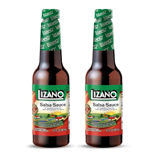 Lizano Salsa de salsa con verduras y especias, 9.46 fl oz (paquete de 2)